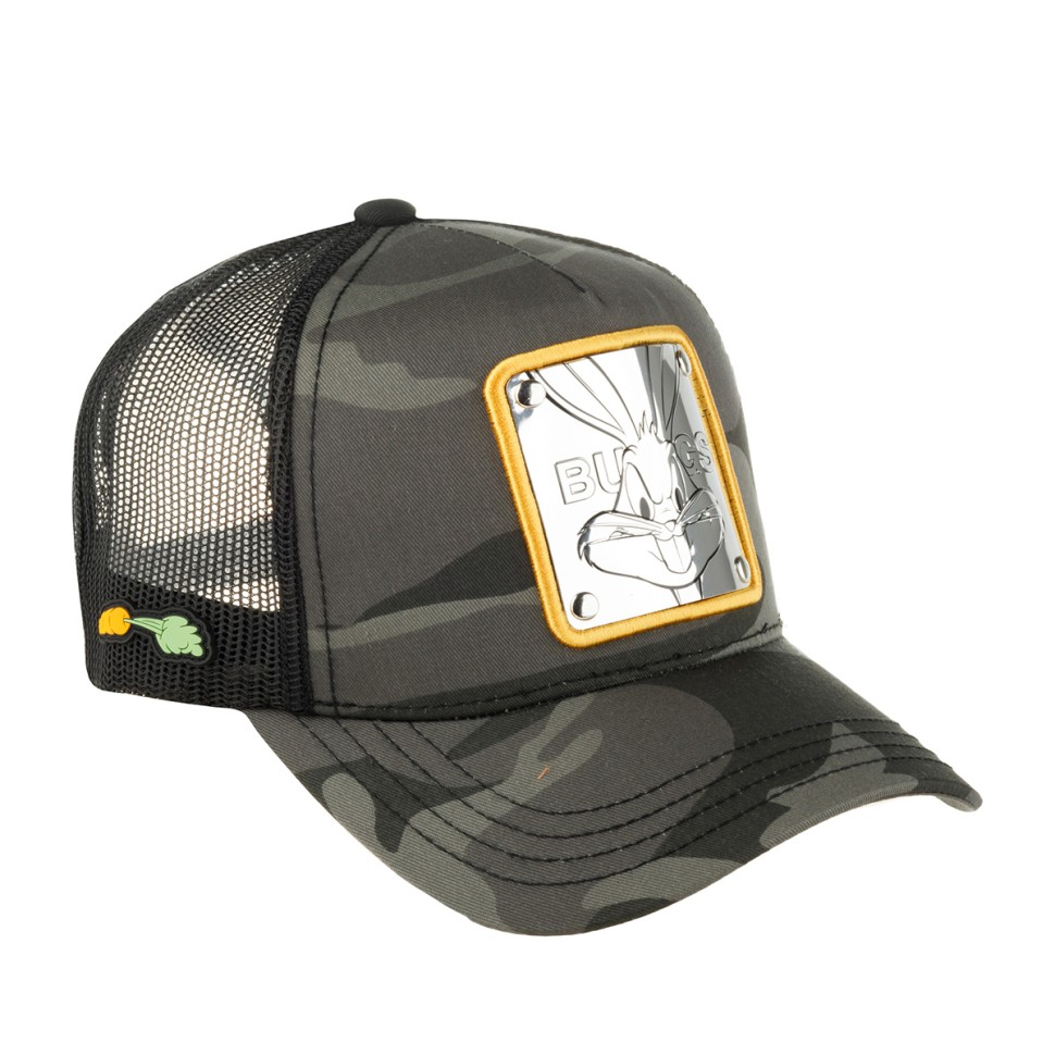 Бейсболка CAPSLAB Looney Tunes Bugs Bunny CL/LOO8/1/CT/BUG3 (черн-кам) 88-494-52-00 в Челябинске в Челябинске