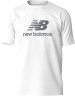 Футболка New Balance Stacked Logo MT41502WT в Челябинске в Челябинске