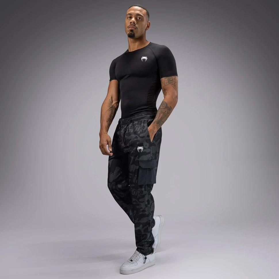 Брюки спортивные Venum Trooper Men's Tracksuit Pants - Black/Charcoal Ven05356-577 в Челябинске  в Челябинске 