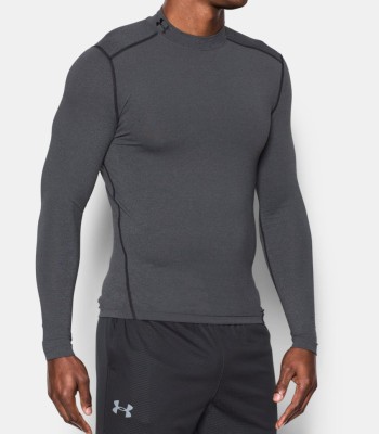 Термобелье футболка с длинным рукавом Under Armour CG ARMOUR MOCK 1265648-090