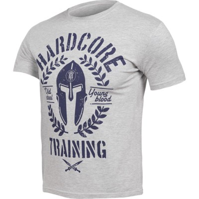Футболка Hardcore Training Helmet Grey hctshirt0331