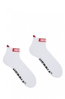 Носки Nebbia "Smash it" ankle lenght socks white 102 в Челябинске  в Челябинске 
