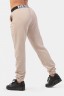 Брюки Nebbia Iconic Mid-Waist Sweatpants with elastic “N” waistband 408  Cream в Челябинске 