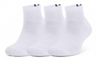 Носки Under Armour UA Core QTR 3PK 1358344-100 в Челябинске  в Челябинске 