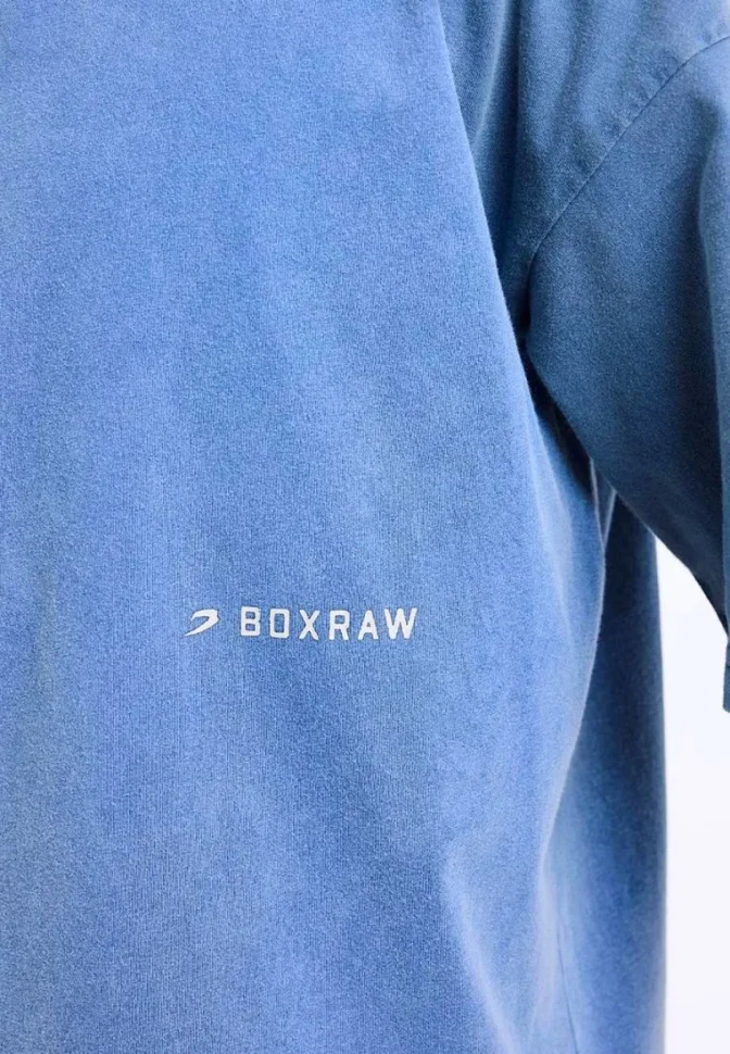 Футболка BoxRaw Sparring Club BXRW-SPCLT Blue в Челябинске  в Челябинске 