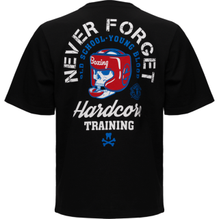 Футболка Hardcore Training Never Forget Black Oversized Fit hctshirt0436