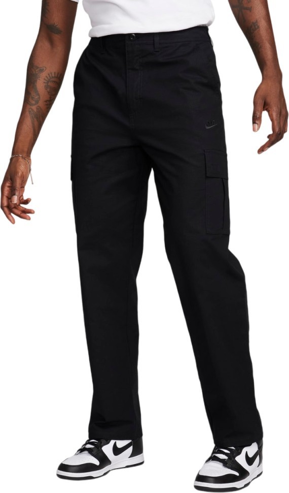 Брюки Nike M NK CLUB CARGO PANT FZ5765-010 BLACK/BLACK в Челябинске  в Челябинске 