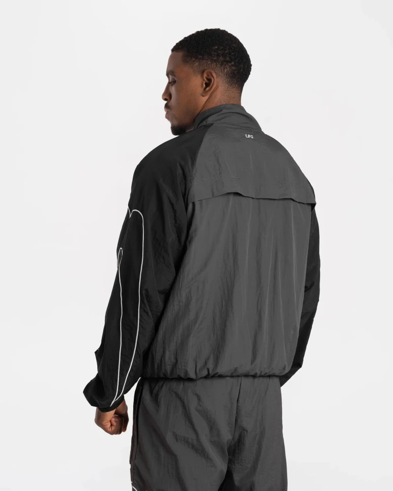 Ветровка BoxRaw Tunero Track BXRW-TTJK Grey-Black в Челябинске  в Челябинске 