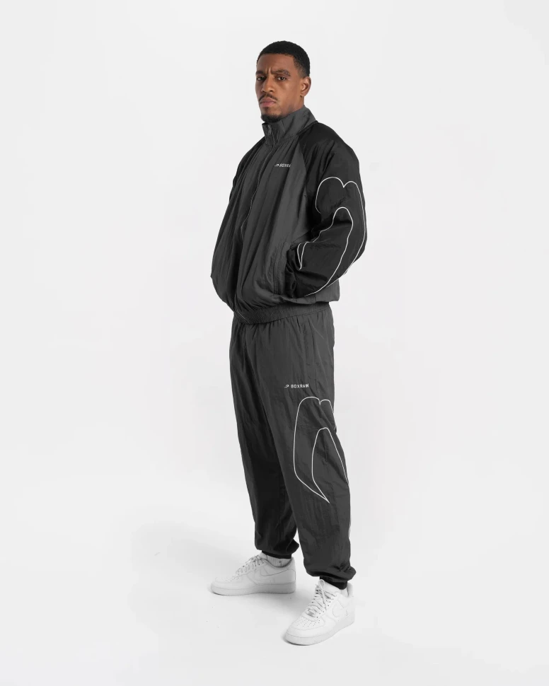 Ветровка BoxRaw Tunero Track BXRW-TTJK Grey-Black в Челябинске  в Челябинске 