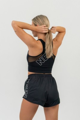 Топ Nebbia 437 activewear Padded sports bra black