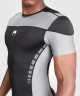 Футболка Venum Tempest Men's Short Sleeve Rashguard - Black/Grey VEN05203-109 в Челябинске  в Челябинске 