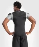 Футболка Venum Tempest Men's Short Sleeve Rashguard - Black/Grey VEN05203-109 в Челябинске  в Челябинске 