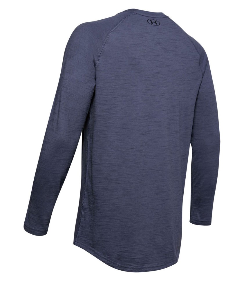 Футболка с длинным рукавом Under Armour Charged Cotton LS 1351577-497 в Челябинске  в Челябинске 