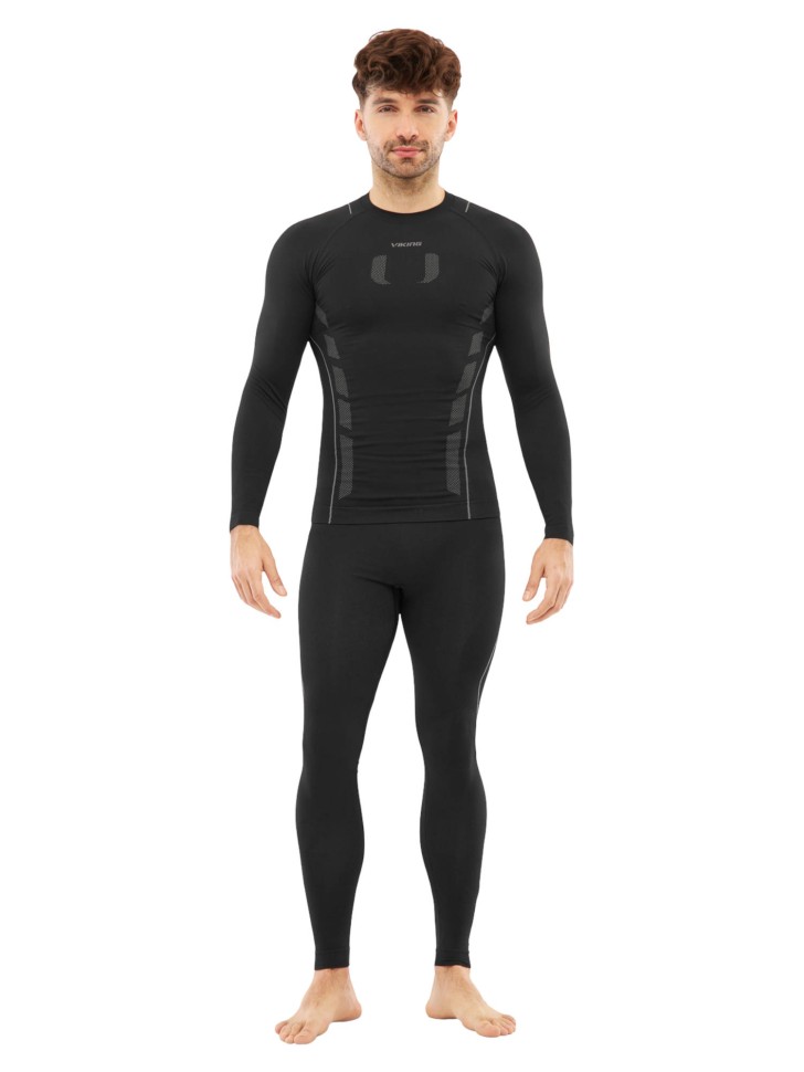 Термобелье VIKING Eiger 2.0 Black/Grey в Челябинске в Челябинске