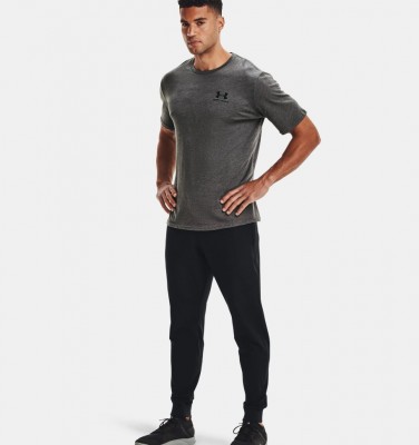 Футболка Under Armour UA Live Tee Charcoal Medium Heather /  / Black 1326799-019