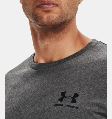Футболка Under Armour UA Live Tee Charcoal Medium Heather /  / Black 1326799-019