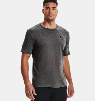 Футболка Under Armour UA Live Tee Charcoal Medium Heather /  / Black 1326799-019