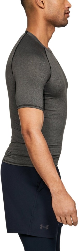 Футболка Under Armour компрессионная UA HG ARMOUR SS 1257468-090 в Челябинске в Челябинске