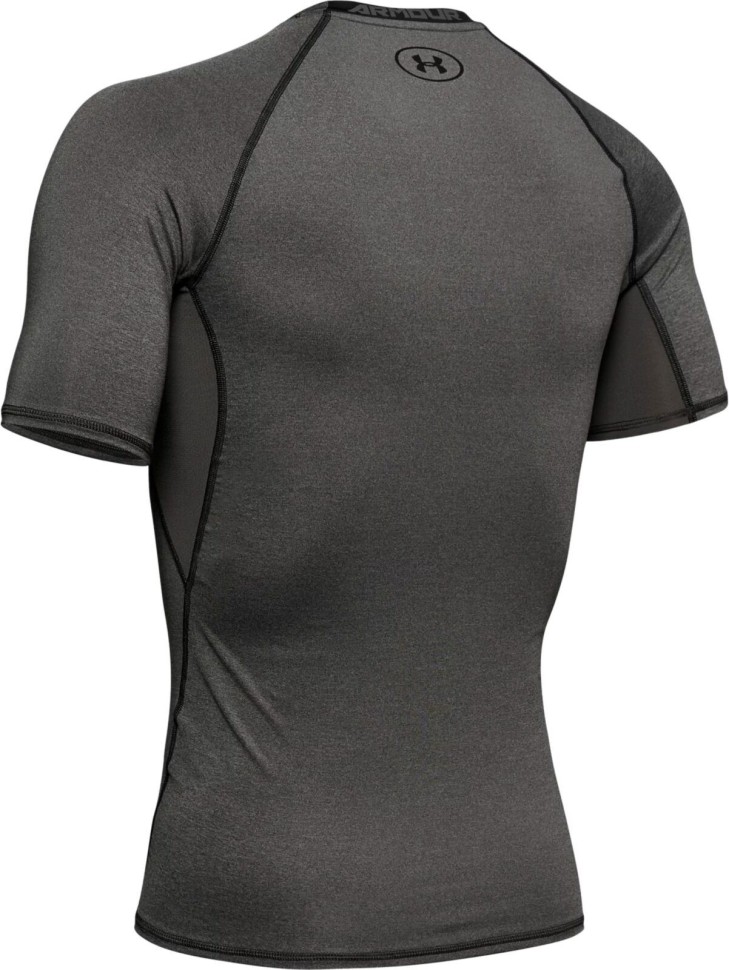 Футболка Under Armour компрессионная UA HG ARMOUR SS 1257468-090 в Челябинске в Челябинске