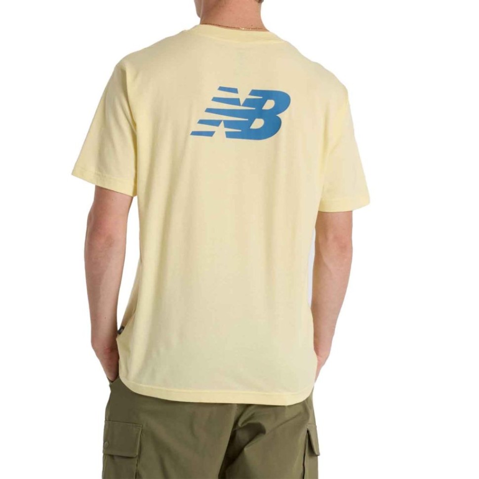 Футболка New Balance Sport Essentials Logo PARCHMENT MT41580PRC в Челябинске  в Челябинске 
