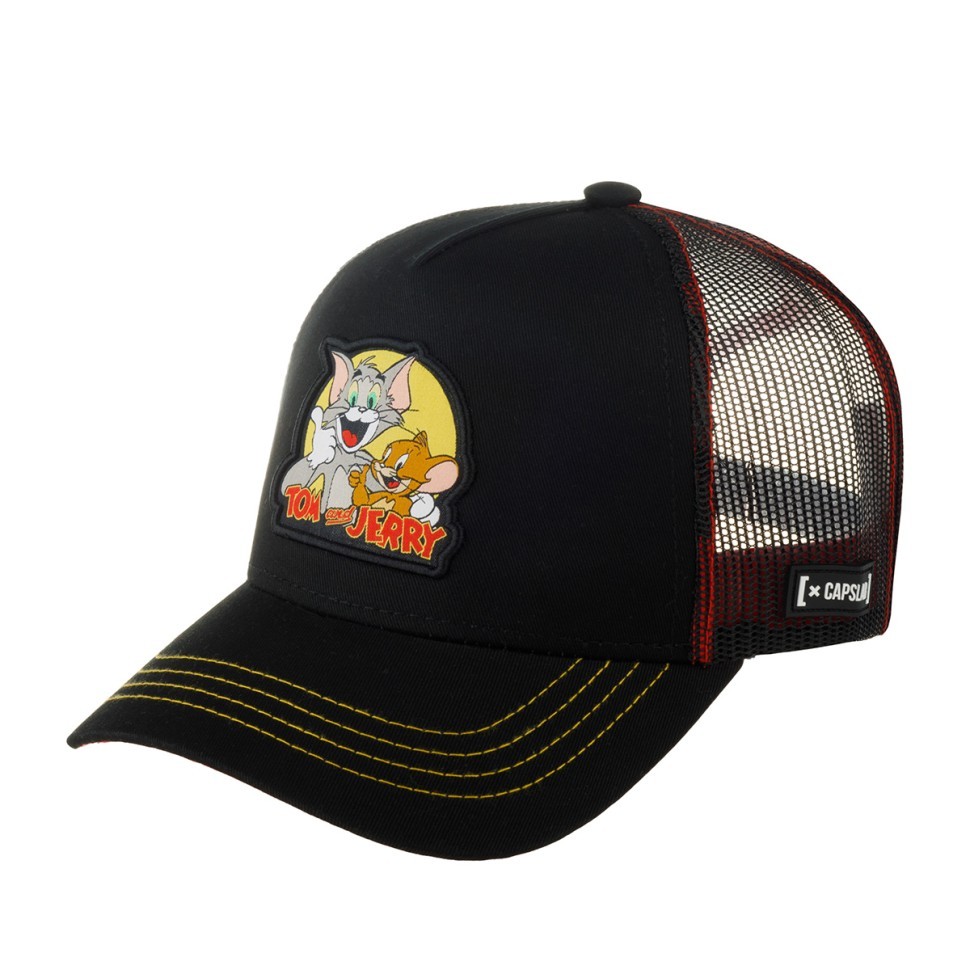 Бейсболка CAPSLAB CL/TAJ1/1/CAS/TJ1 Tom and Jerry Friends (черный) 88-452-09-00 в Челябинске  в Челябинске 