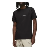 Футболка Nike Air Jordan Mens T-Shirt Black DM3182-010 в Челябинске  в Челябинске 