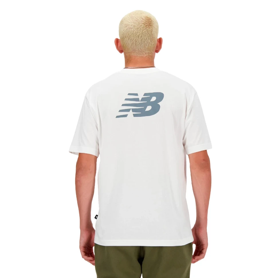 Футболка New Balance Relaxed Logo MT41580WT в Челябинске в Челябинске