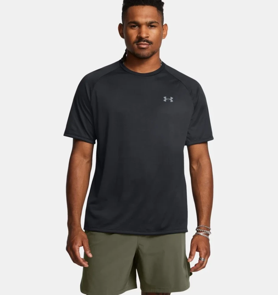 Футболка Under Armour UA Tech SS Tee Black /  / Graphite 1326413-001 в Челябинске  в Челябинске 