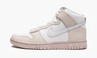 Кроссовки Nike Dunk High Retro PRM Cracked Leather Swoosh DV0822-100 в Челябинске  в Челябинске 