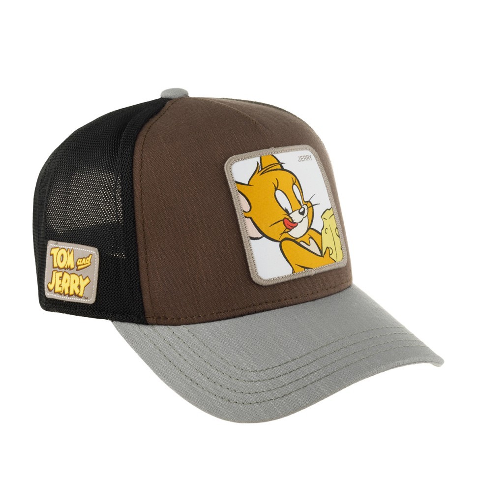 Бейсболка CAPSLAB CL/TAJ5/1/CT/TJ1 Tom And Jerry Jerry (коричневый / серый) 88-611-60-00 в Челябинске  в Челябинске 
