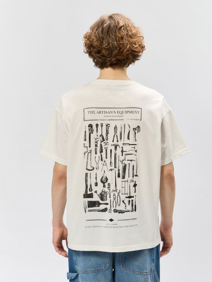 Футболка Lee Cooper LC-TEE-072MSS/MLK в Челябинске  в Челябинске 