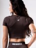 Лонгслив Nebbia Seamless Short-Sleeve Top POWER 891 dark brown
