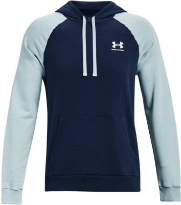 Толстовка Under Armour UA RIVAL FLC COLORBLOCK HD 1366357-409
