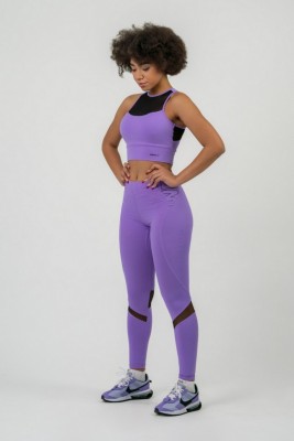 Лосины Nebbia 443 fit  activewear high-waist leggings Lila