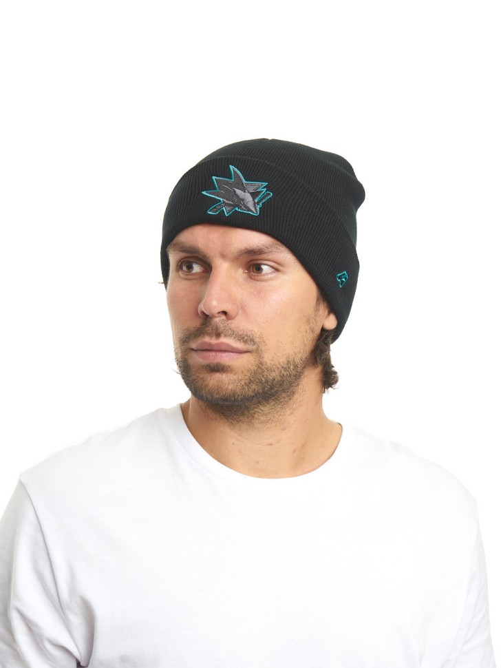Шапка ATRIBUTIKA & CLUB San Jose Sharks, черн. 59209 в Челябинске  в Челябинске 