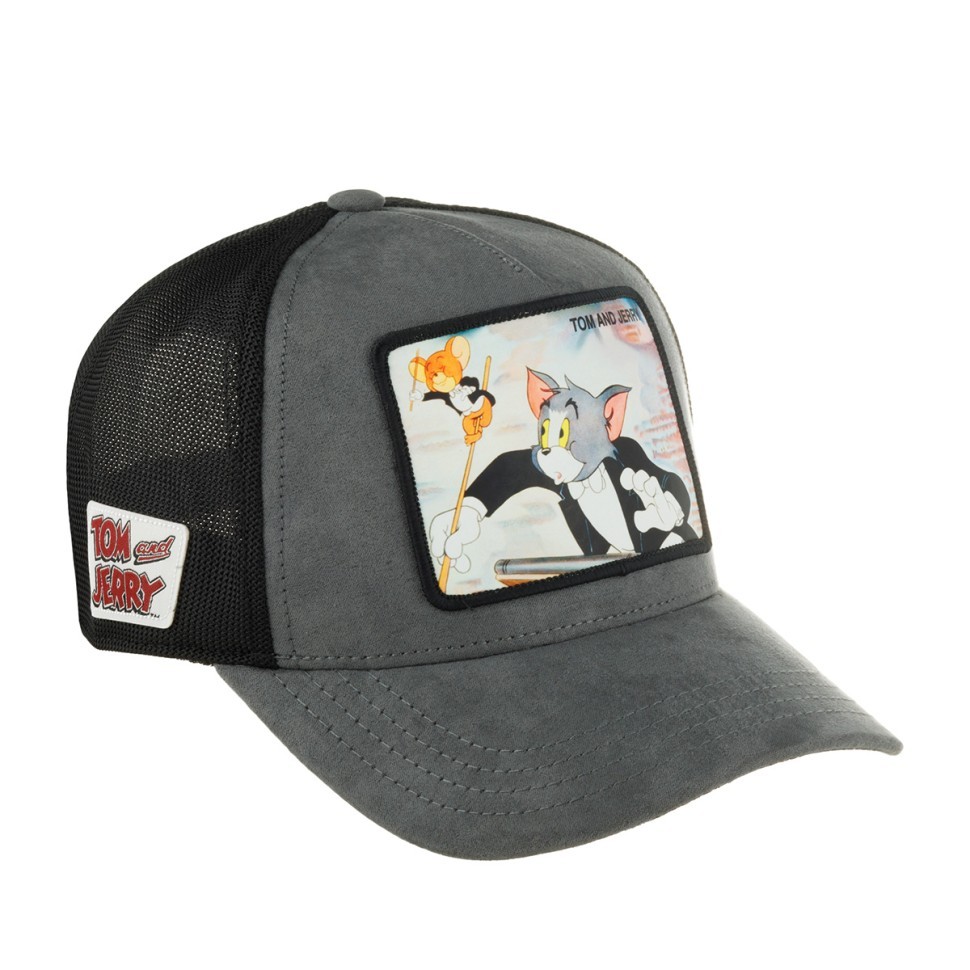 Бейсболка CAPSLAB CL/TAJ5/1/PCT/TOM Tom And Jerry (серый) 88-613-08-00 в Челябинске  в Челябинске 