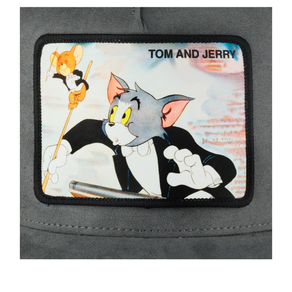 Бейсболка CAPSLAB CL/TAJ5/1/PCT/TOM Tom And Jerry (серый) 88-613-08-00 в Челябинске  в Челябинске 