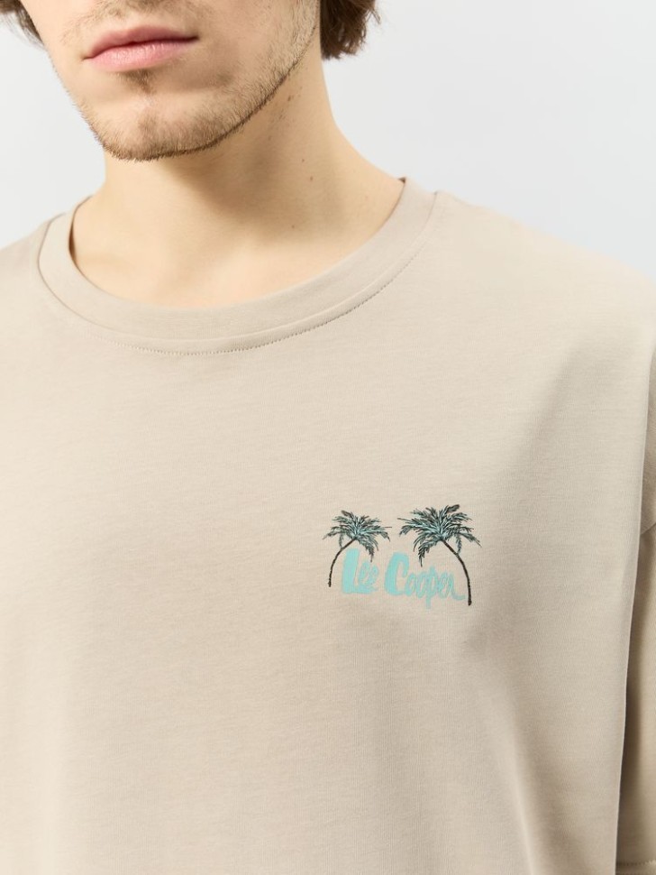 Футболка Lee Cooper LC-TEE-073MSS/BE в Челябинске  в Челябинске 