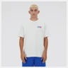 Футболка New Balance Athletics Premium Logo Relaxed Tee SEA SALT MT41908SST в Челябинске  в Челябинске 