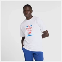 Футболка New Balance Athletics Relaxed Choice WHITE MT43552WT в Челябинске в Челябинске
