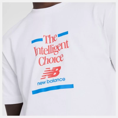 Футболка New Balance Athletics Relaxed Choice WHITE MT43552WT
