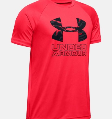 Футболка Under Armour TECH HYBRID PRINT FILL LOGO TEE 1354000-628