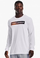 Лонгслив Under Armour UA WORDMARK PRINT FILL SS 1370530-100 в Челябинске  в Челябинске 