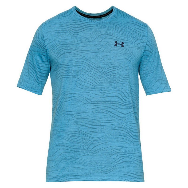Футболка Under Armour Siro Print SS 1321930-452 в Челябинске  в Челябинске 
