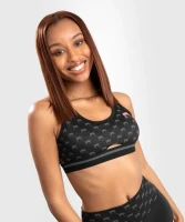 Бра Venum Monogram Sports Bra - Black/Pink Gold Ven04583-537 в Челябинске  в Челябинске 