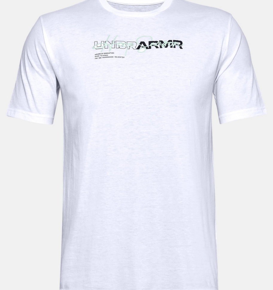 Футболка Under Armour UA UNDR ARMR WORDMARK TEE 1356892-100 в Челябинске  в Челябинске 