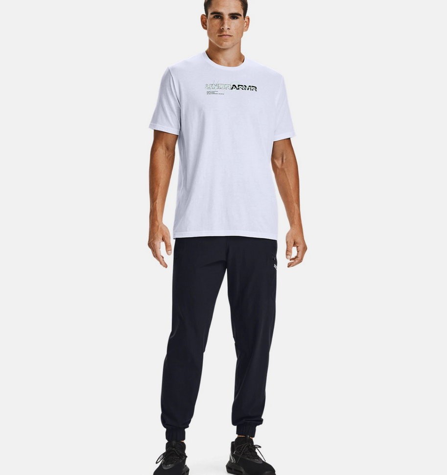Футболка Under Armour UA UNDR ARMR WORDMARK TEE 1356892-100 в Челябинске  в Челябинске 