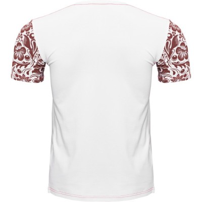 Футболка Hardcore Training Skull Folk White hctshirt0386