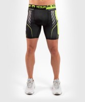 Компрессионные шорты Venum Training camp 3.0 Black/Neo Yellow 03371 в Челябинске  в Челябинске 