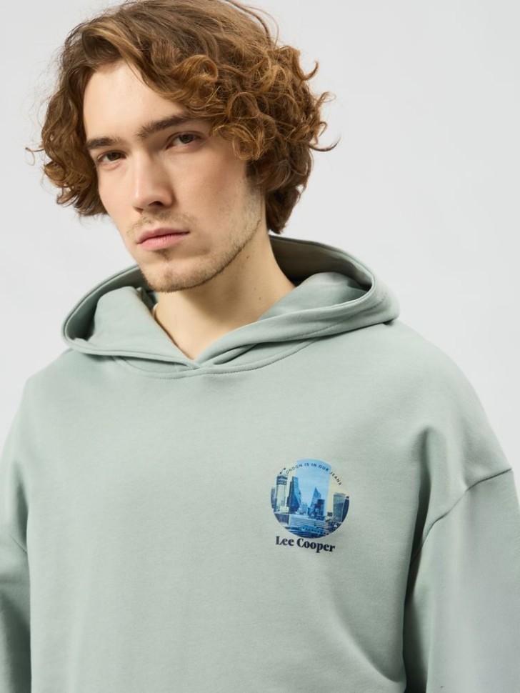Толстовка Lee Cooper LC-HD-046MSS/GRN в Челябинске  в Челябинске 